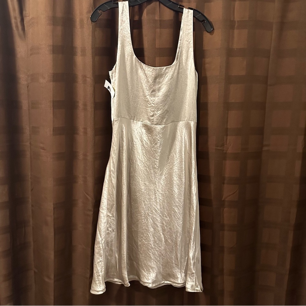 NWT Vince Shiny Slip Dress $295 size - Picture 2 of 5